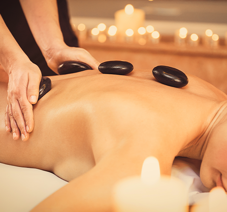 Contact Beutiva to understand the difference between swedish and hot stone massage