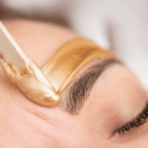 eyebrow hot wax